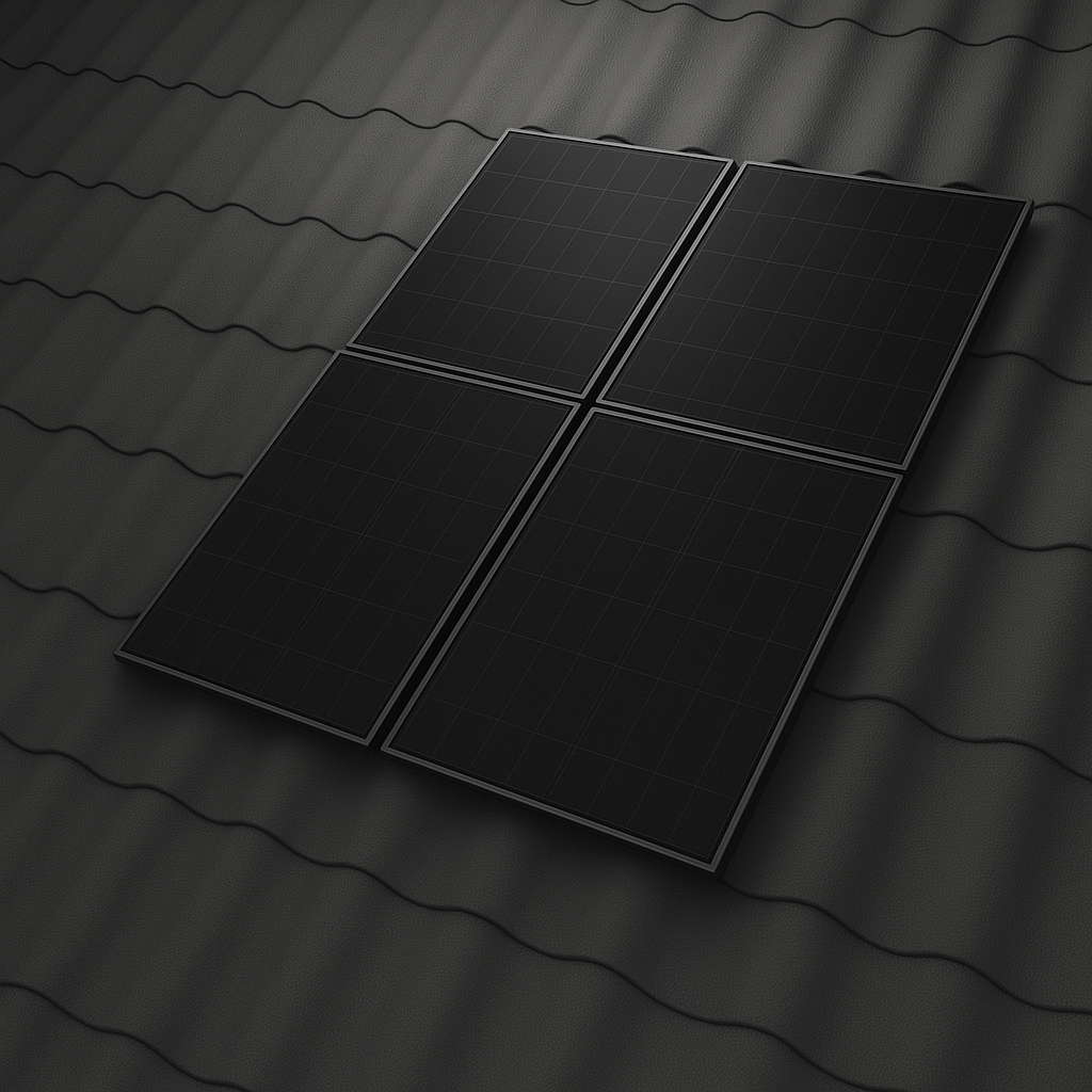 Montagematerial für Balkonkraftwerk & Mini PV-Anlage Welleternit