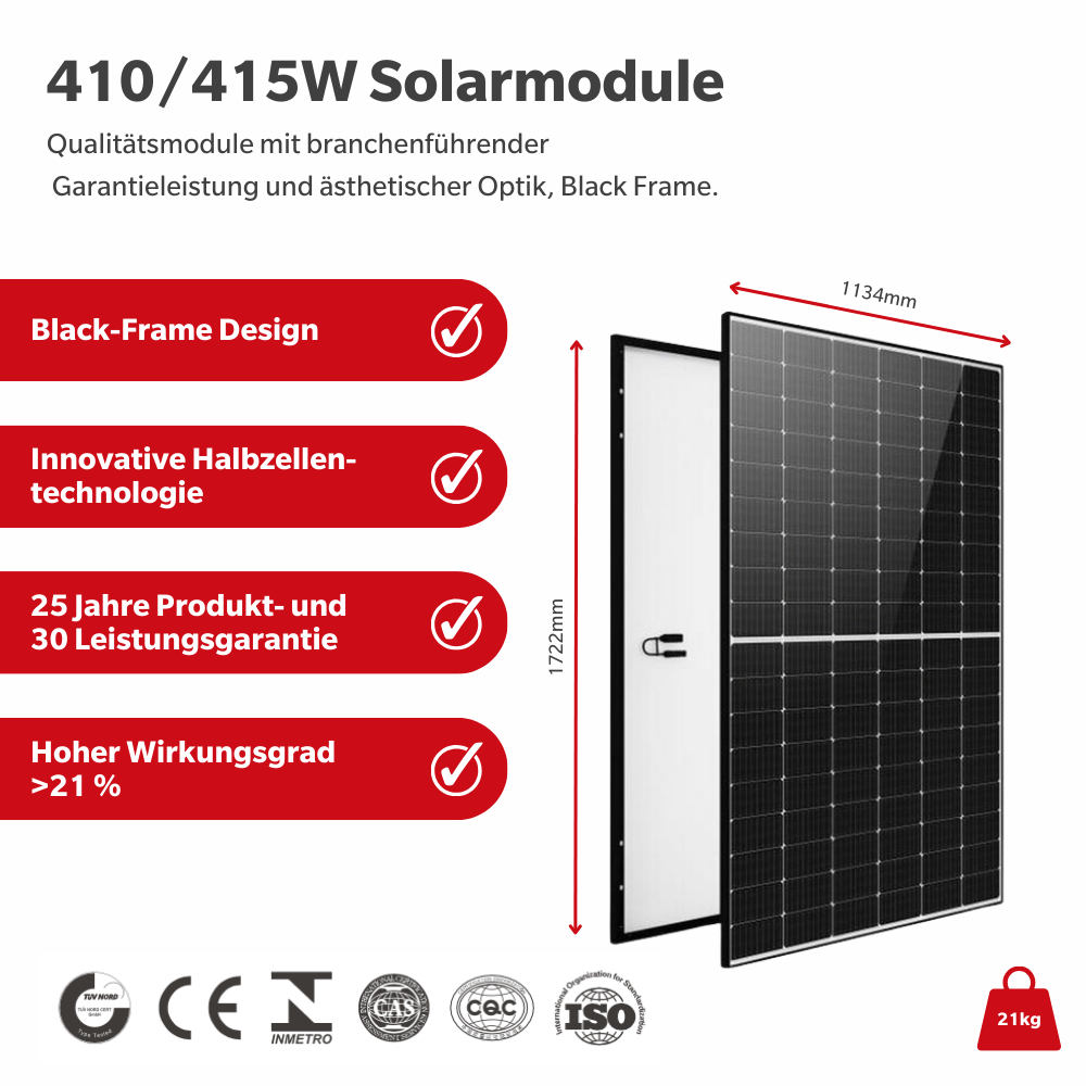 PV-Anlage Komplettpaket 10KW