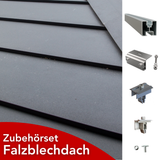 Zubehörset Montagematerial für Falzblechdach