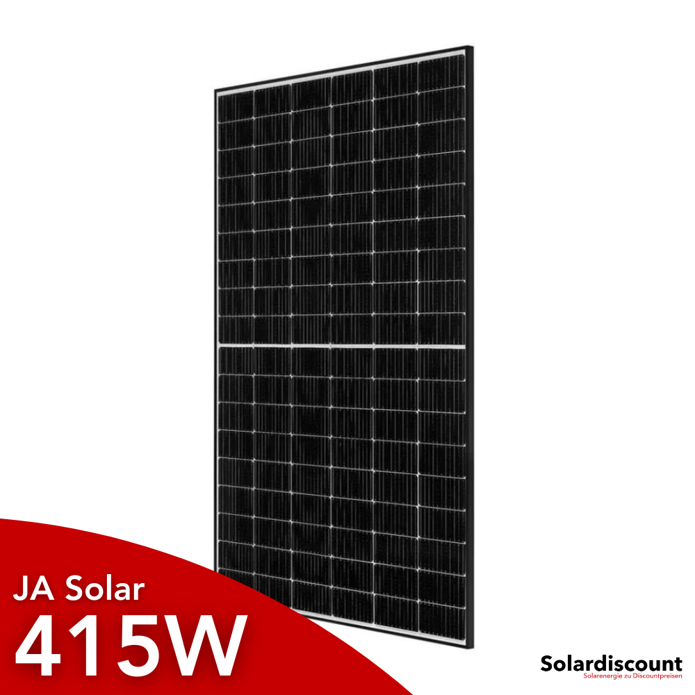 JA Solar Solarmodul 415W Black Frame