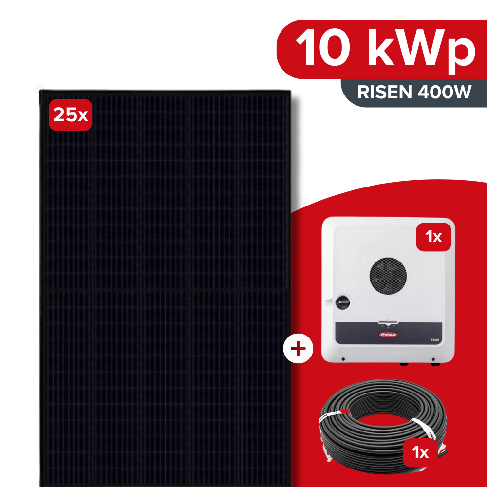 PV-Anlage Komplettpaket 10KW RISEN x FRONIUS